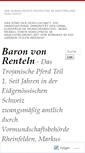 Mobile Screenshot of baronvonrenteln.com